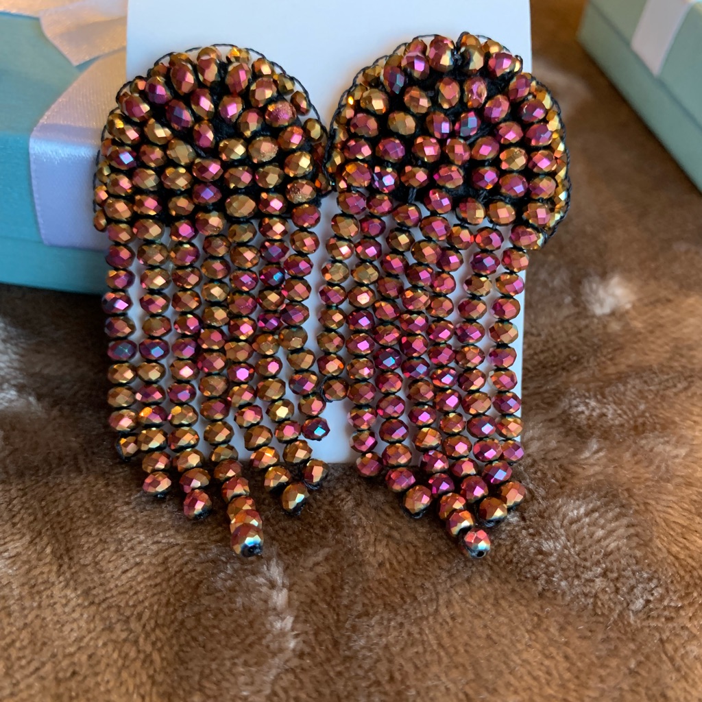 Girly Jellyfish Statement Earrings